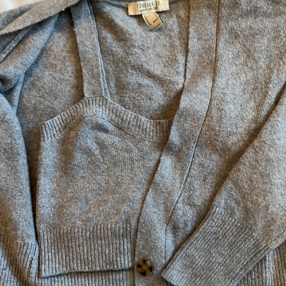 Two Piece Cardigan and Shirt - Picture 2 of 3